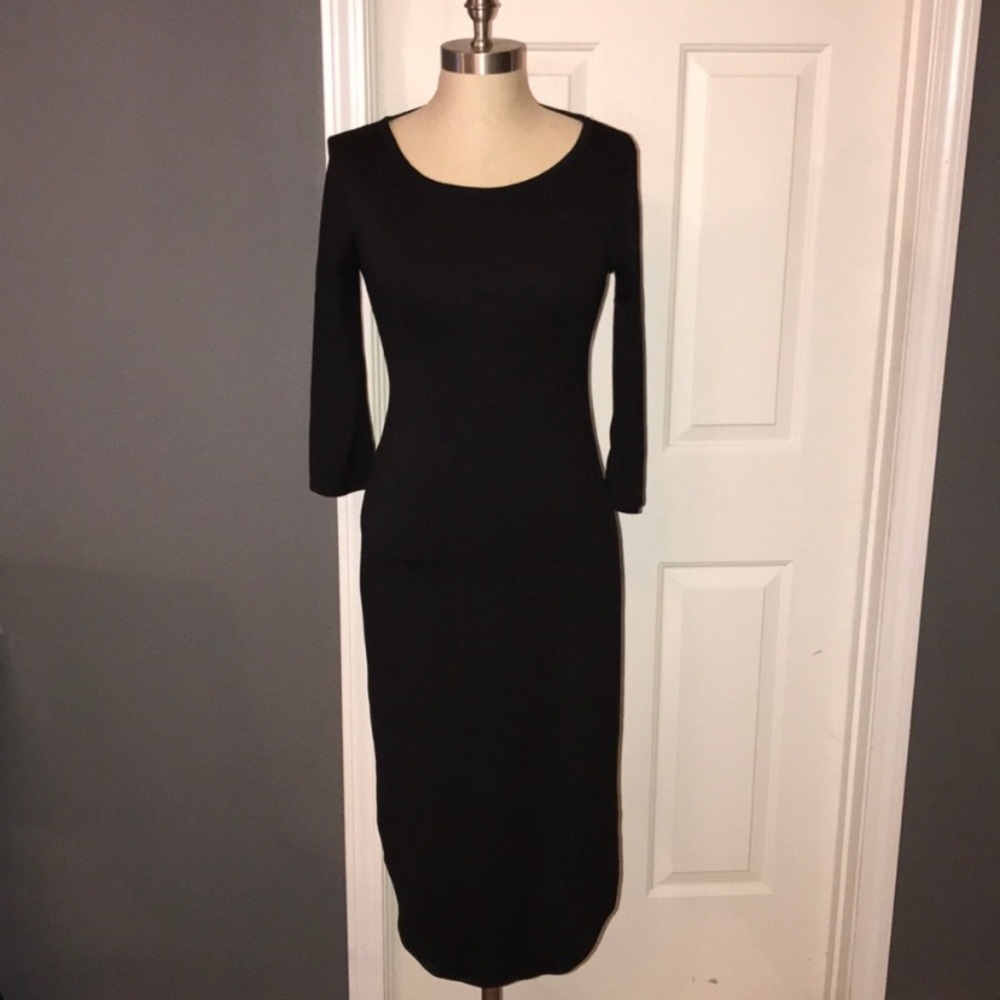 FINAL PRICE: 3/4 Sleeve Little Black Dress